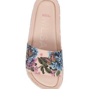 New Melissa Floral Sandals, Beach Slides 5